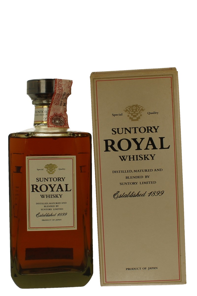 SUNTORY ROYAL Blended Bot.Late 90's early 2000 70cl 43% - Products 