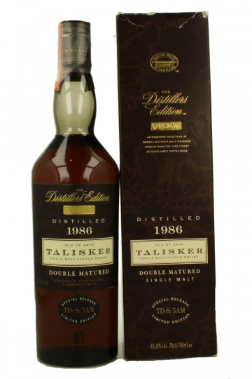 TALISKER D.E. 1986 70cl 45.8% OB-