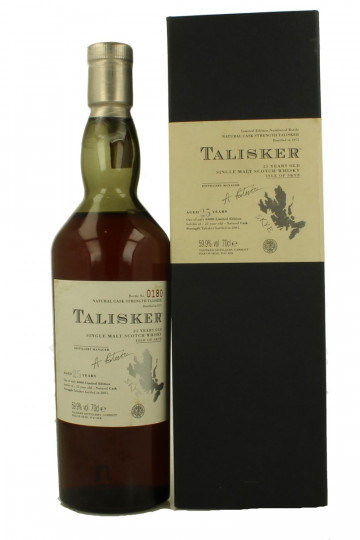 Talisker Island Scotch Whisky 25 Year Old 1975 2001 70cl 59.9% OB-One of 6000 Limited Edition