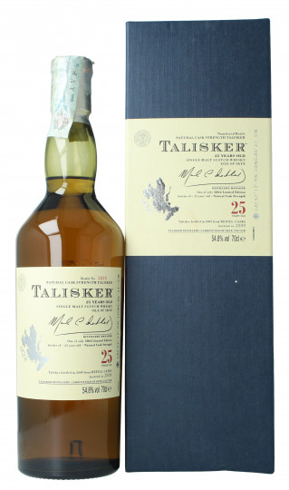 Talisker Island Scotch Whisky 25 Year Old Bottled 2009 70cl 54.8% OB-