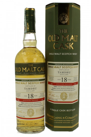 TAMDHU 18yo 2001 2019 70cl 50% - Hunter Laing's Cask HL 17761