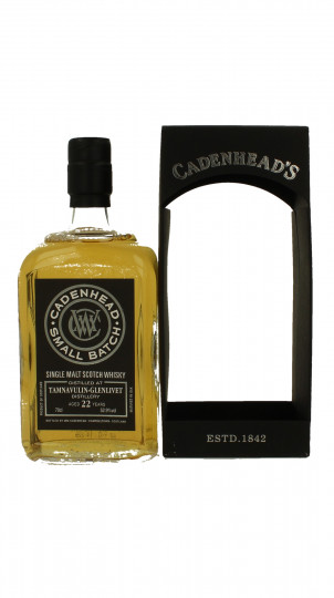 TAMNAVULIN 22 Years old 1992 2014 70cl 52.9% Cadenhead's - Small Batch