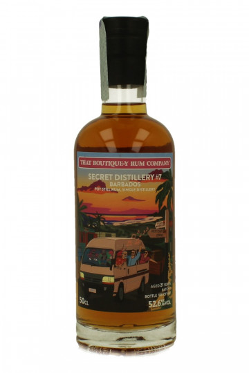 TBRC Secret Distillery#7 21 years old 50cl 52.6% That Boutique - Batch#1