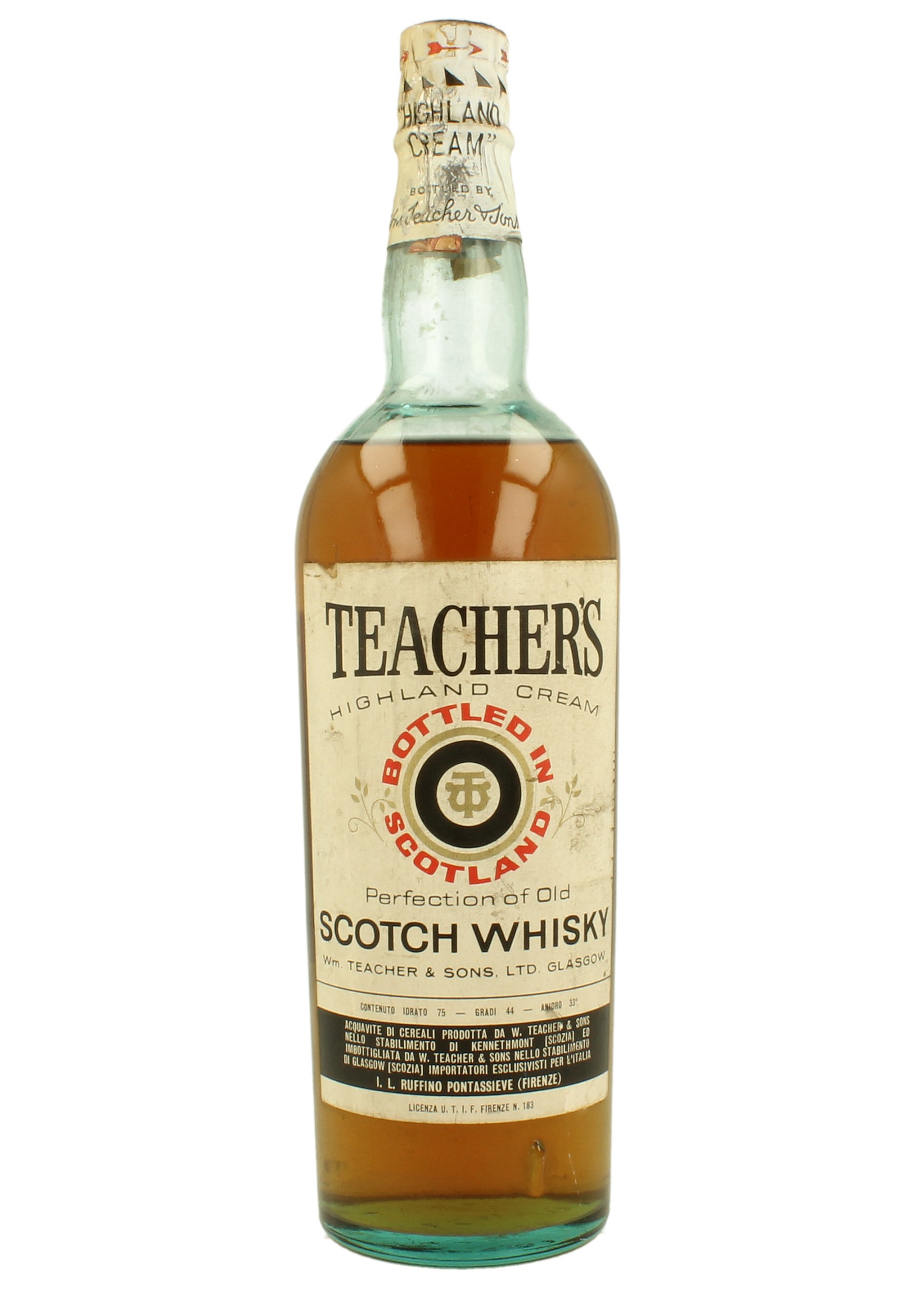 TEACHER'S Highland Cream Bot.60's 75cl 44% - Blended - Products