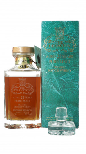 The Deanston Speyside Scotch Whisky 21 years old - Bot.80's 75cl 43% Burn Stewart