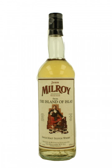 THE ISLAND OF ISLAY Islay  Scotch whisky 1990 1999 70cl 50% John Milroy -Single cask