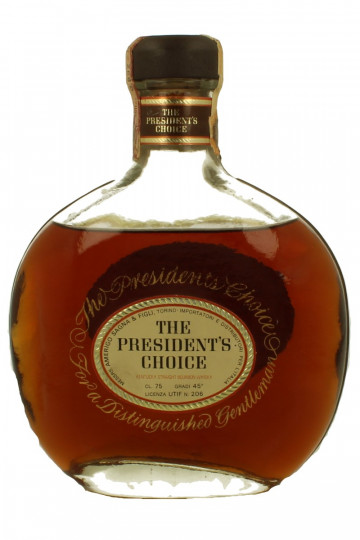 The President Choice  Straight Bourbon Whiskey Bot 80's 75cl 45% OB-