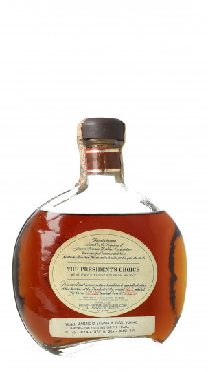 The Presindent 's Choice  Kentucky Straight Bourbon Whiskey 75cl 45% OB- Barrel A246268- A246294