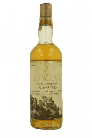 Tobermory Island Scotch Whisky 17 Year Old 1972 1990 75cl 46% Dun Eideann -Cask 1690-2