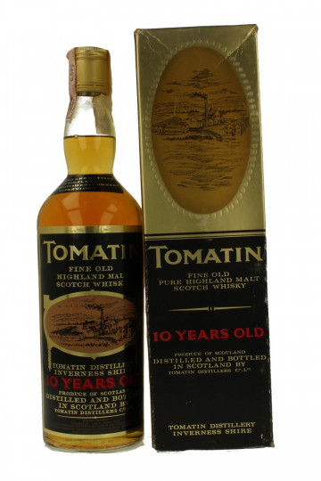 TOMATIN 10yo Bot.early 70's 75cl 43% OB