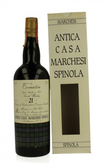 TOMATIN 21yo 1968 1990 75cl 40% Antica Casa Marchesi Spinola -Sestante