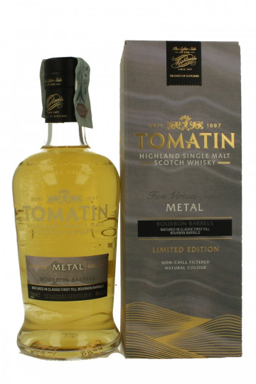 TOMATIN 70cl 45% OB-Metal  Edition