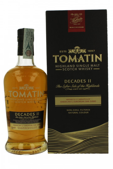 TOMATIN 70cl 46% OB-Decades II