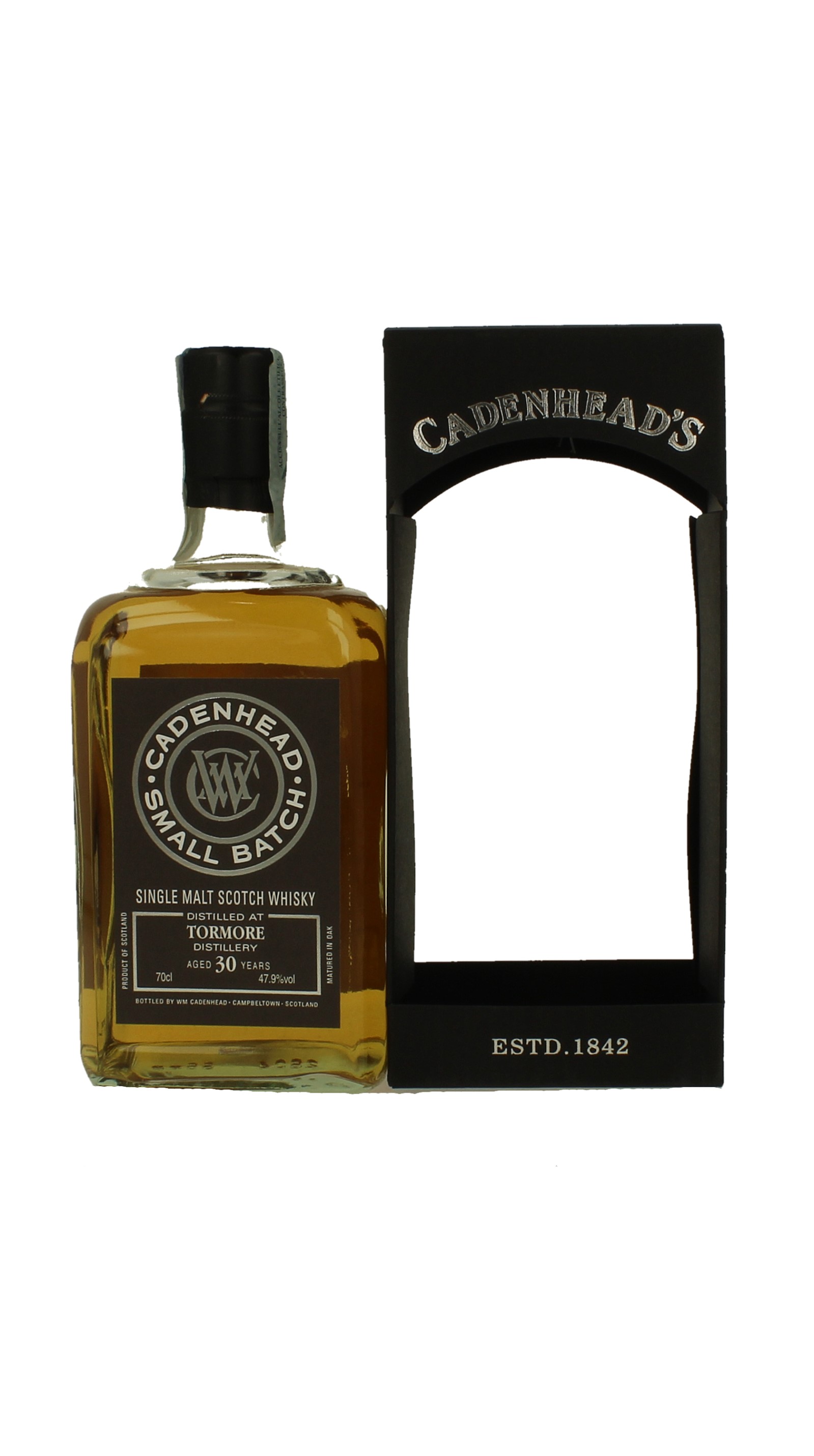 Tormore 30 Years Old 1988 2019 70cl 47 9 Cadenheads Small Batch