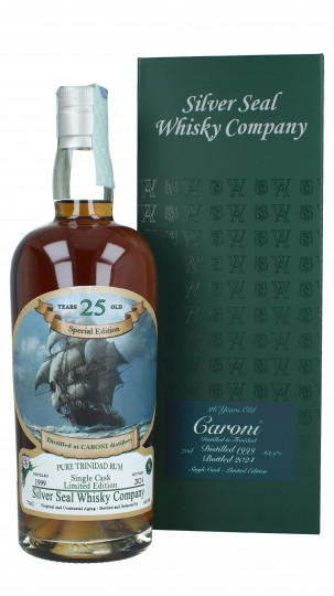 Trinidad  Rum Caroni 25 Year Old 1999 2024 70cl 63.9% Silver Seal- WAEdition