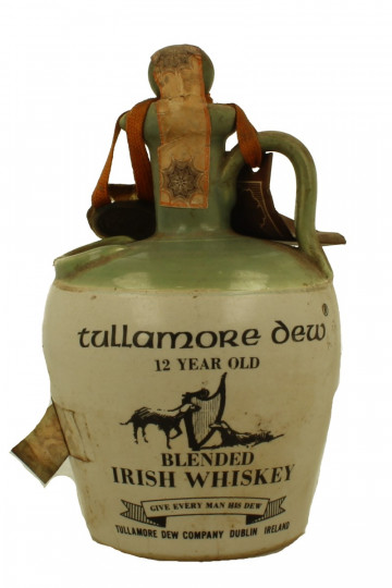 TULLAMORE DEW Blended Irish Whiskey 12 Years old Bot.70's 75cl 43% OB - Ceramic