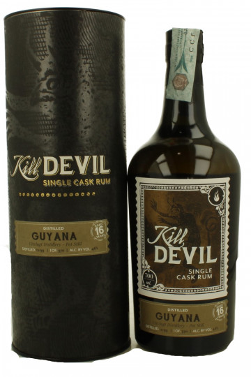 UITVLUGT Distillery Guyana Rum 16 Years old 1999 70cl 46% Kill Devil -Single Cask Rum