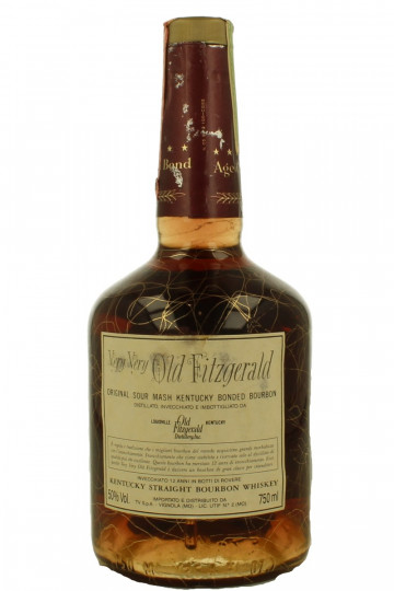 Very Old Fitzgerald Straight Bourbon Whiskey 12 Years old - Bot.70's-80's 75cl 100 US Proof OB-