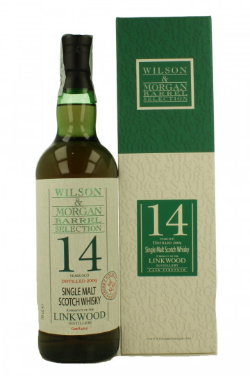 W&M LINKWOOD 14 years old 2009 2024 70cl 54.5% - Wilson & morgan -