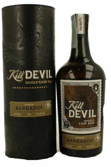 West Indies  Distillery Barbados Rum 16 Years old 2000 70cl 46% Kill Devil -Single Cask Rum