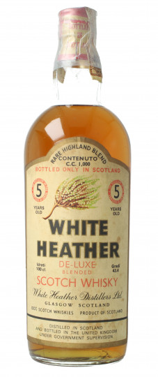 White Heater  Blended Scotch Whisky 5 Years Old - Bot.60's or 70's 1 litre 43.4%