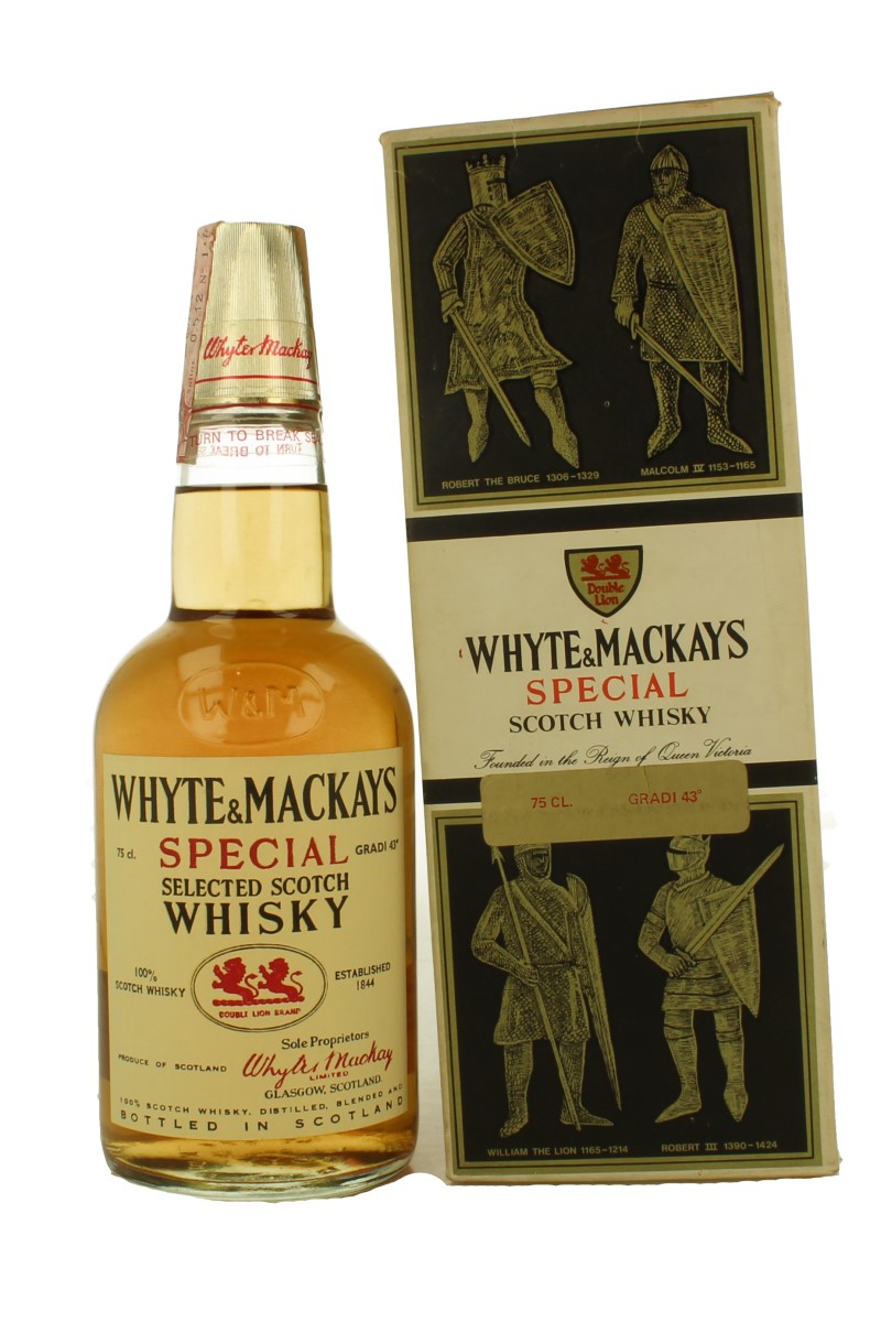 WHITE & MACKAY Special Scotch Whisky - Bot. in The 70's 75cl 43% OB ...