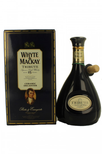 White & Mackay tribute   Scotch Whisky 15 Years Old Bot in The 80's 75cl 43% OB-