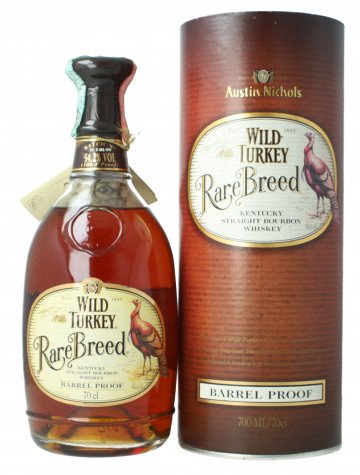 WILD TURKEY Kentucky Straight Bourbon Whiskey Bot 1/99 70cl 54.2% Ob-barrel Proof Rare Bread